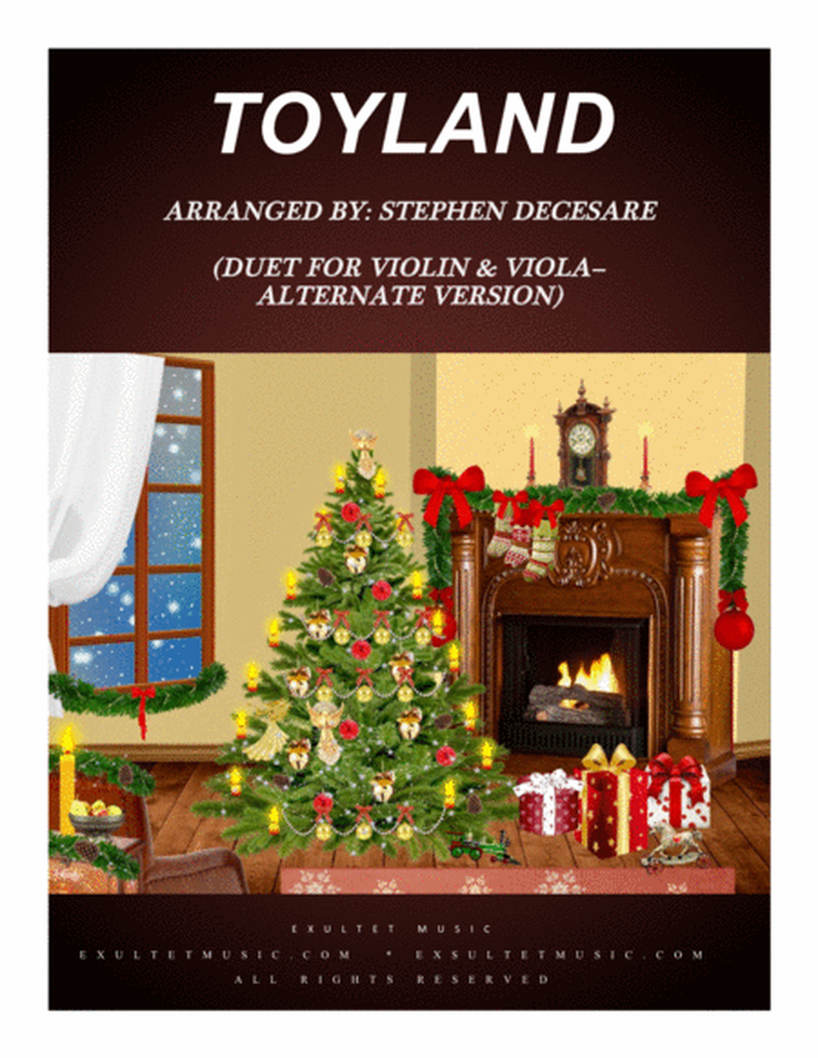 Toyland (Duet for Violin and Viola - Alternate Version) image number null