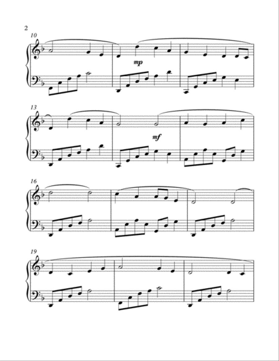 What Wondrous Love Is This Piano Solo scores gallery preview page 2