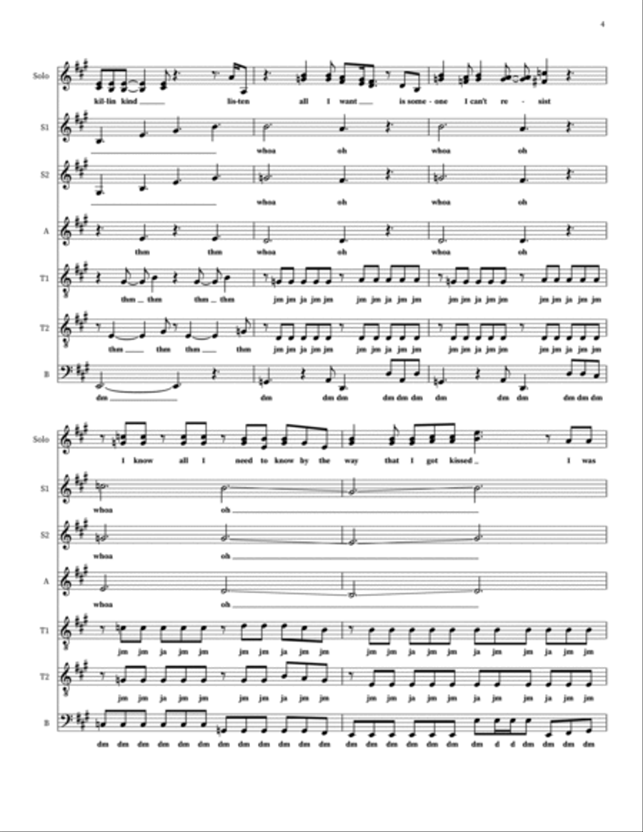 Cryin' Choir scores gallery preview page 4