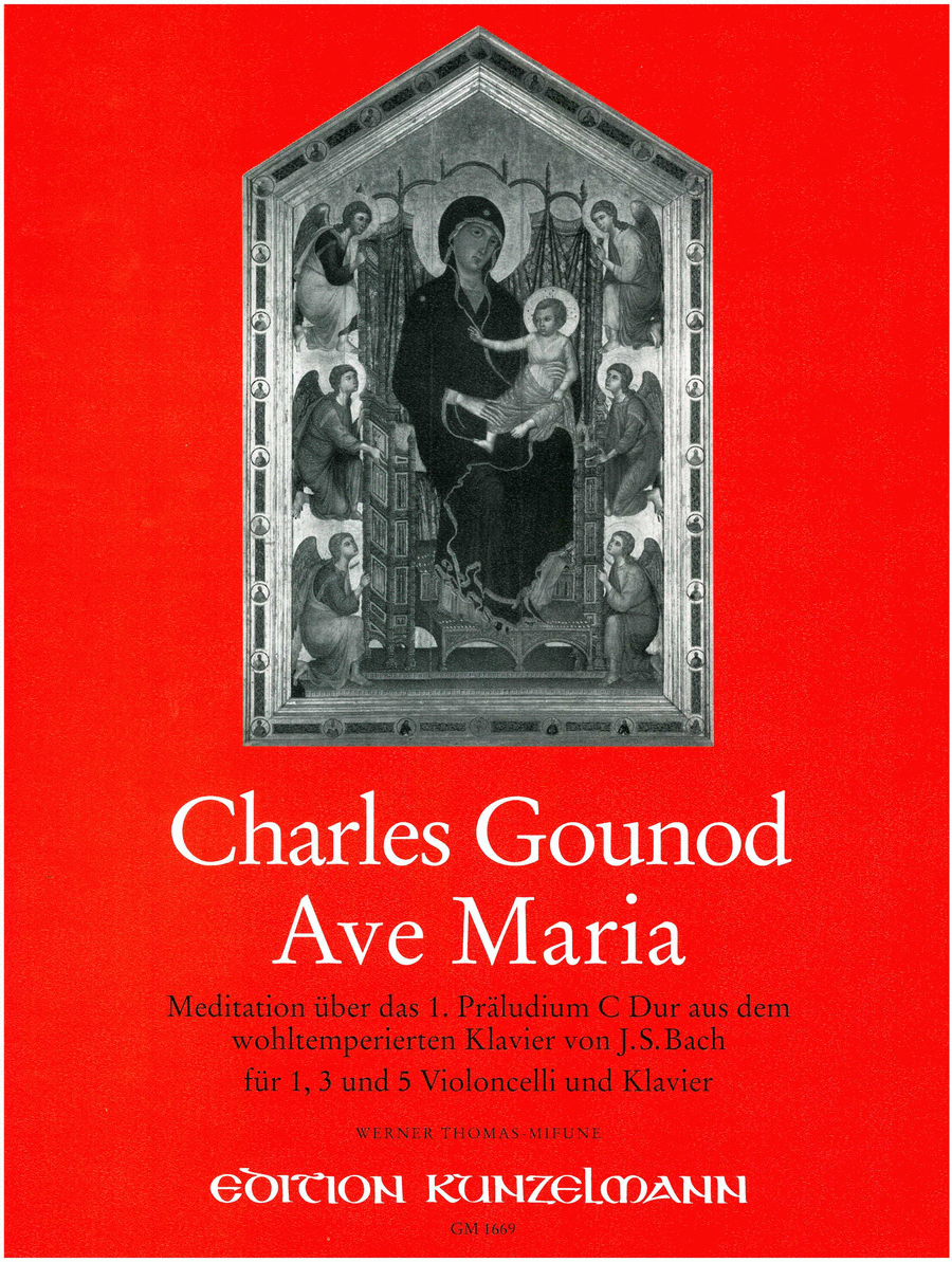 Ave Maria Cello scores gallery preview page 1