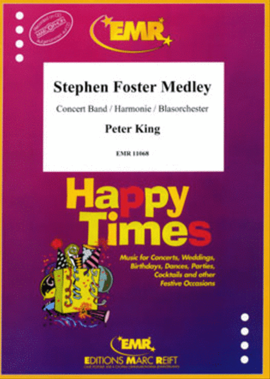 Stephen Foster Medley Concert Band scores gallery preview page 1