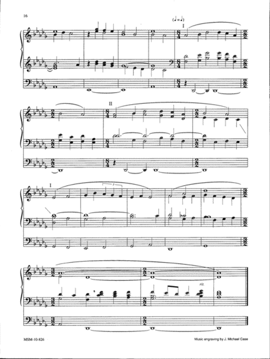 Soul, Adorn Yourself with Gladness Organ scores gallery preview page 7