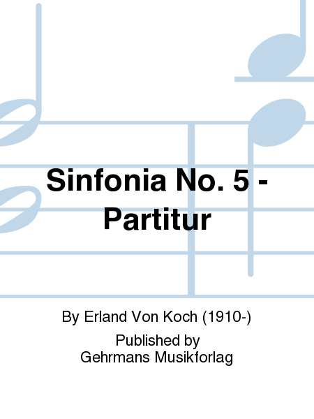 Sinfonia No. 5 - Partitur