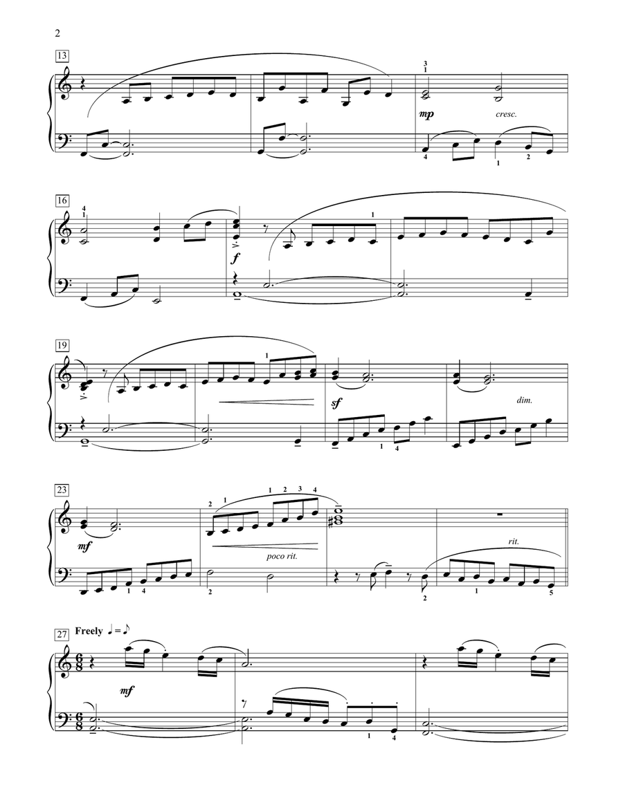 Fujin (Soul Of The Wind) Piano Method scores gallery preview page 2