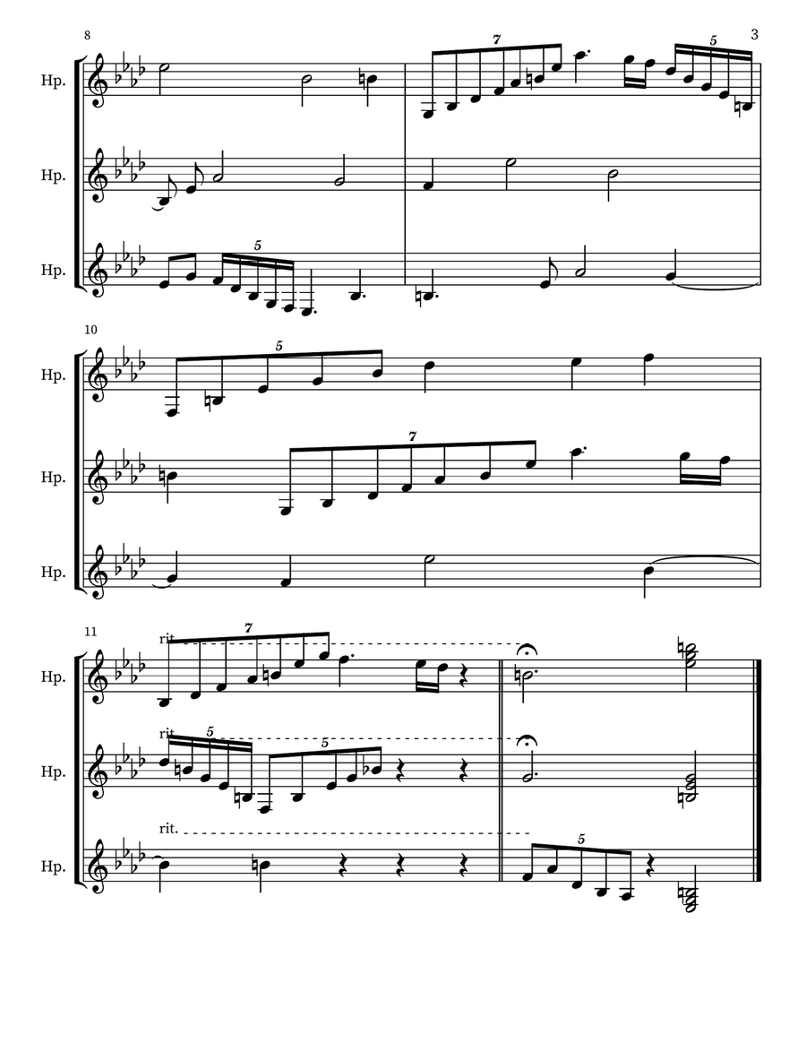 Children's Musing 22 Small Ensemble scores gallery preview page 3