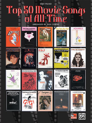 Book cover for Top 50 Movie Songs of All Time