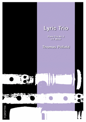 Lyric Trio (Piano Trio No.2 in F Minor) - for Piano, Violin and Viola - Thomas Pitfield