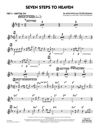 Seven Steps to Heaven (arr. Michael Philip Mossman) - Part 4 - Baritone Sax