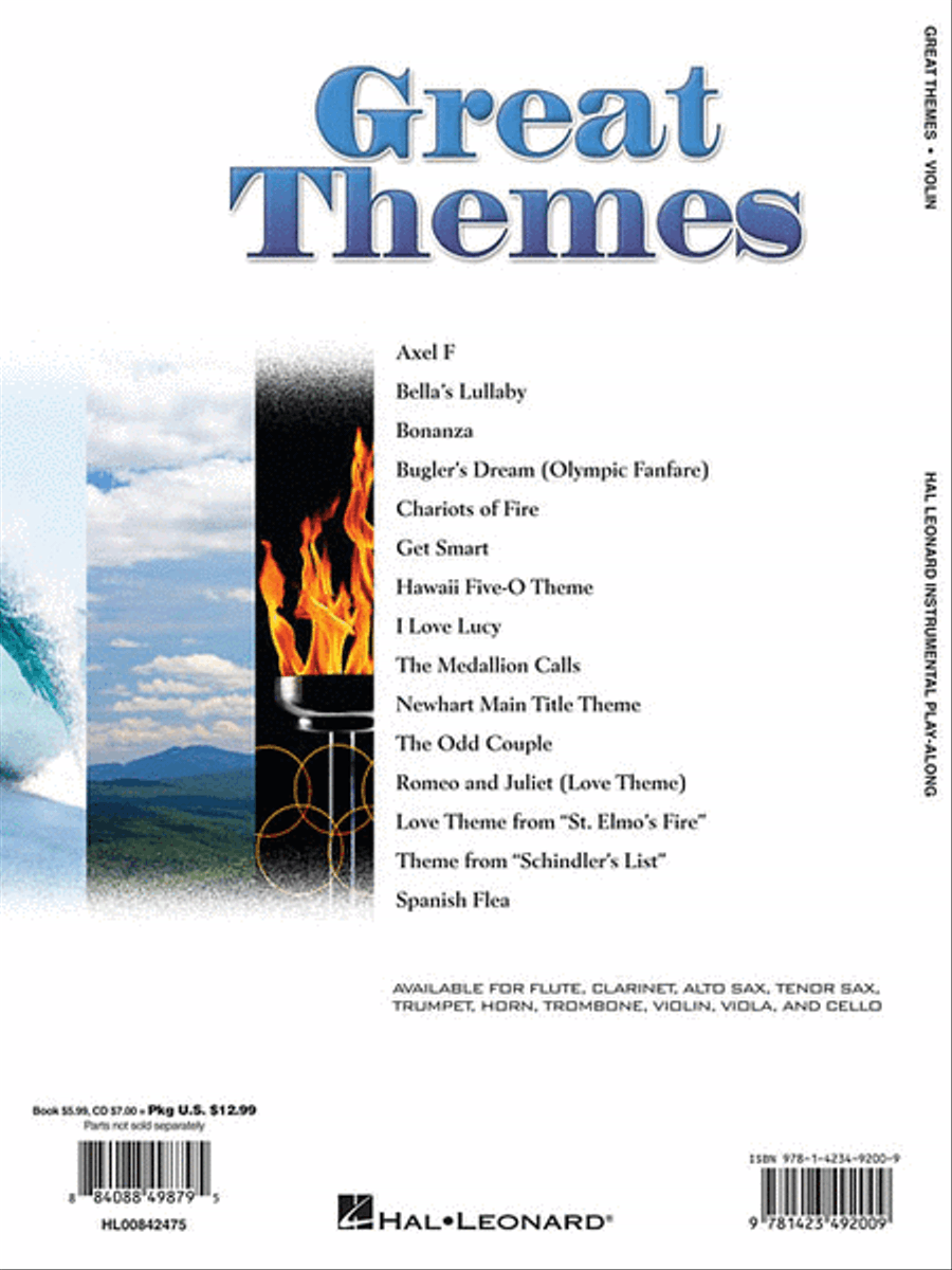 Great Themes Great Themes Violin scores gallery preview page 2