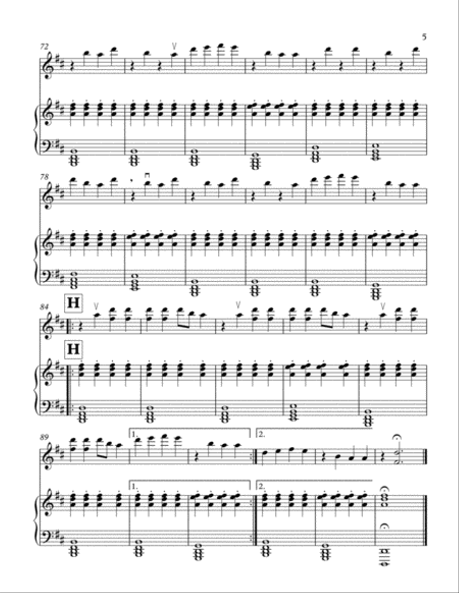 Roar Violin Solo scores gallery preview page 6