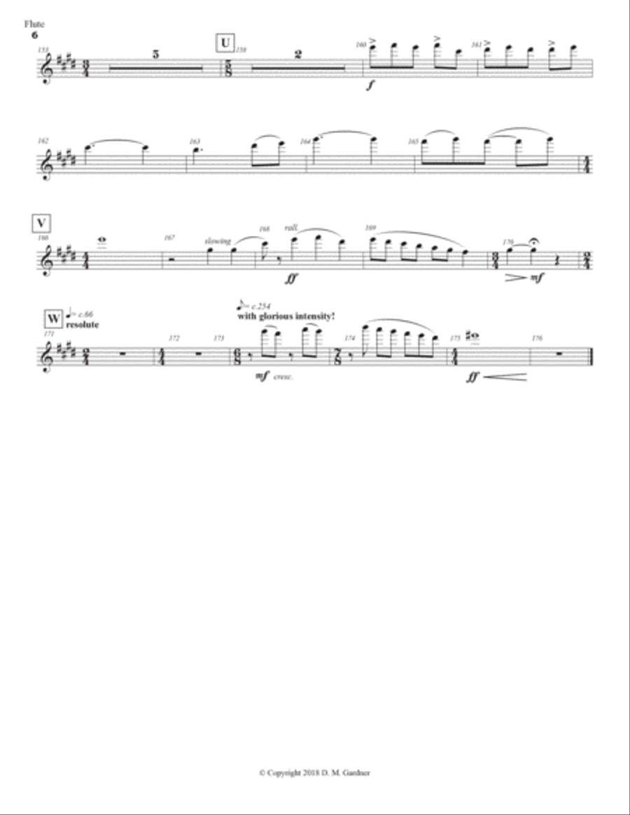 Requiem - The Promise of Eternity (INSTRUMENTAL PARTS) 4-Part scores gallery preview page 6