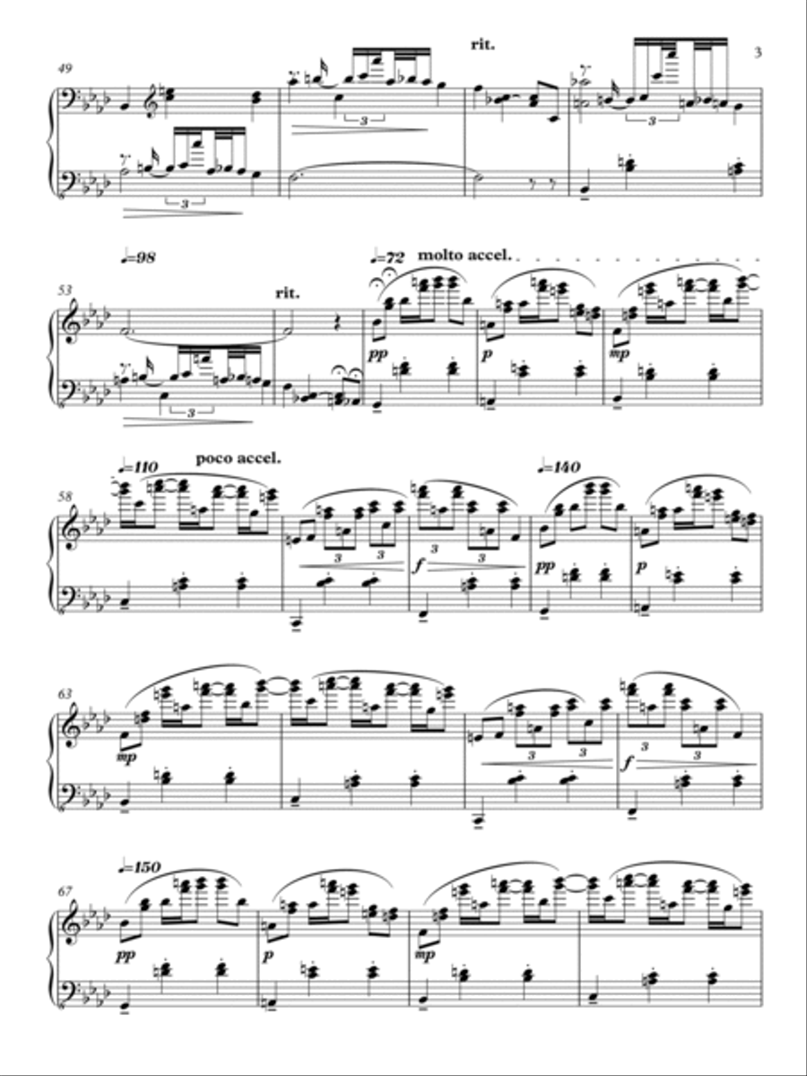 Vals i trendafilave Vals i trendafilave Piano Solo scores gallery preview page 3