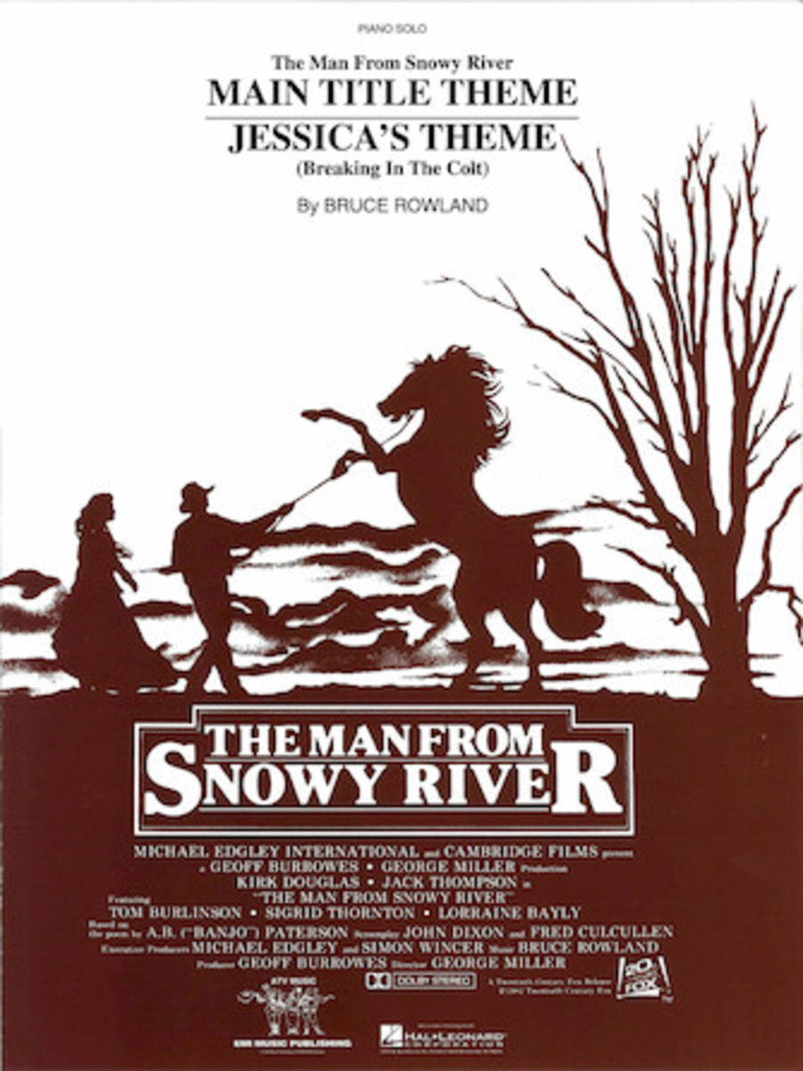 The Man From Snowy River/Jessica's Theme Piano, Vocal, Guitar scores gallery preview page 1