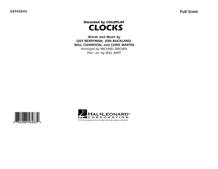 Clocks - Full Score