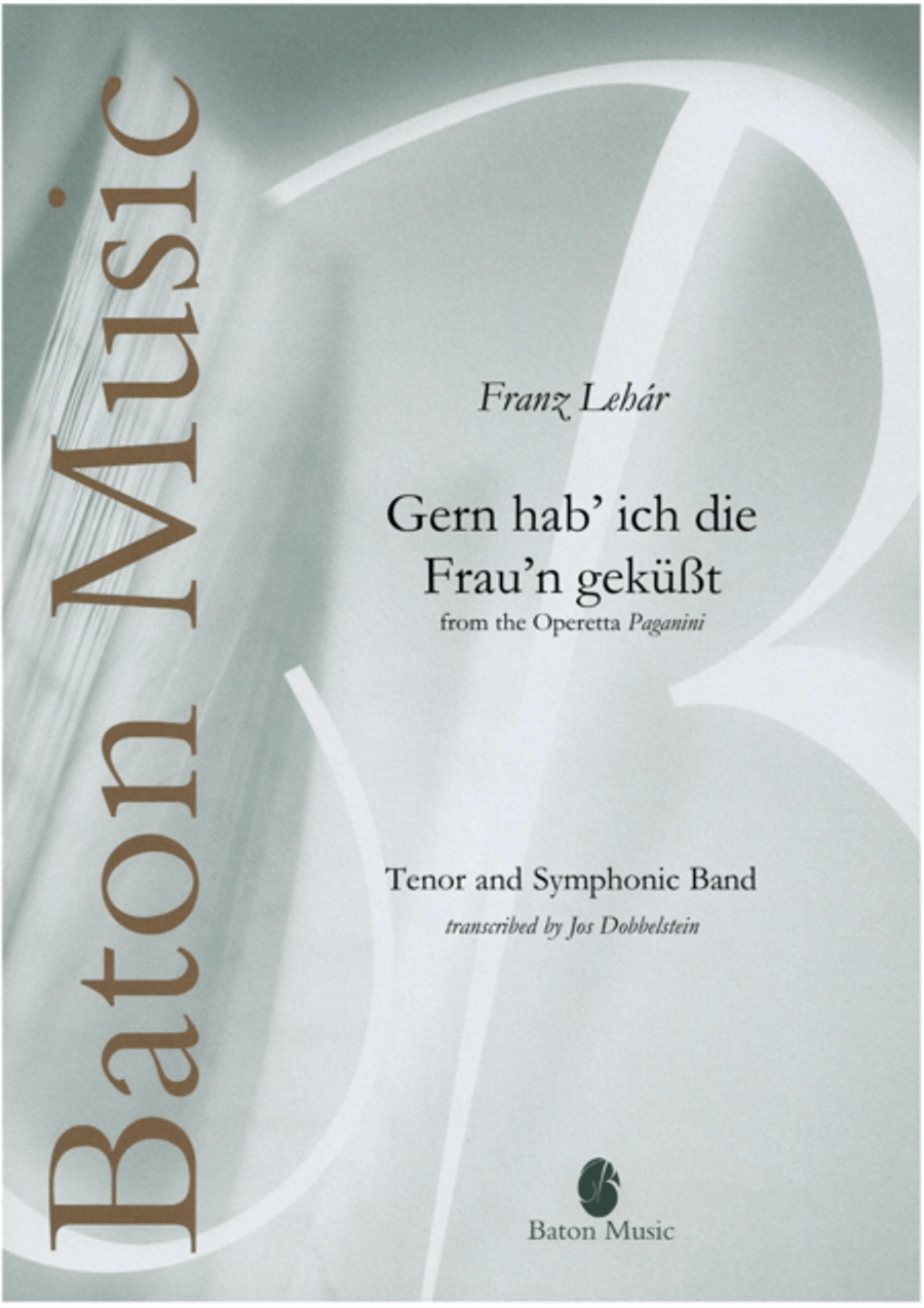 Gern hab' ich die Frau'n geküsst Concert Band scores gallery preview page 1