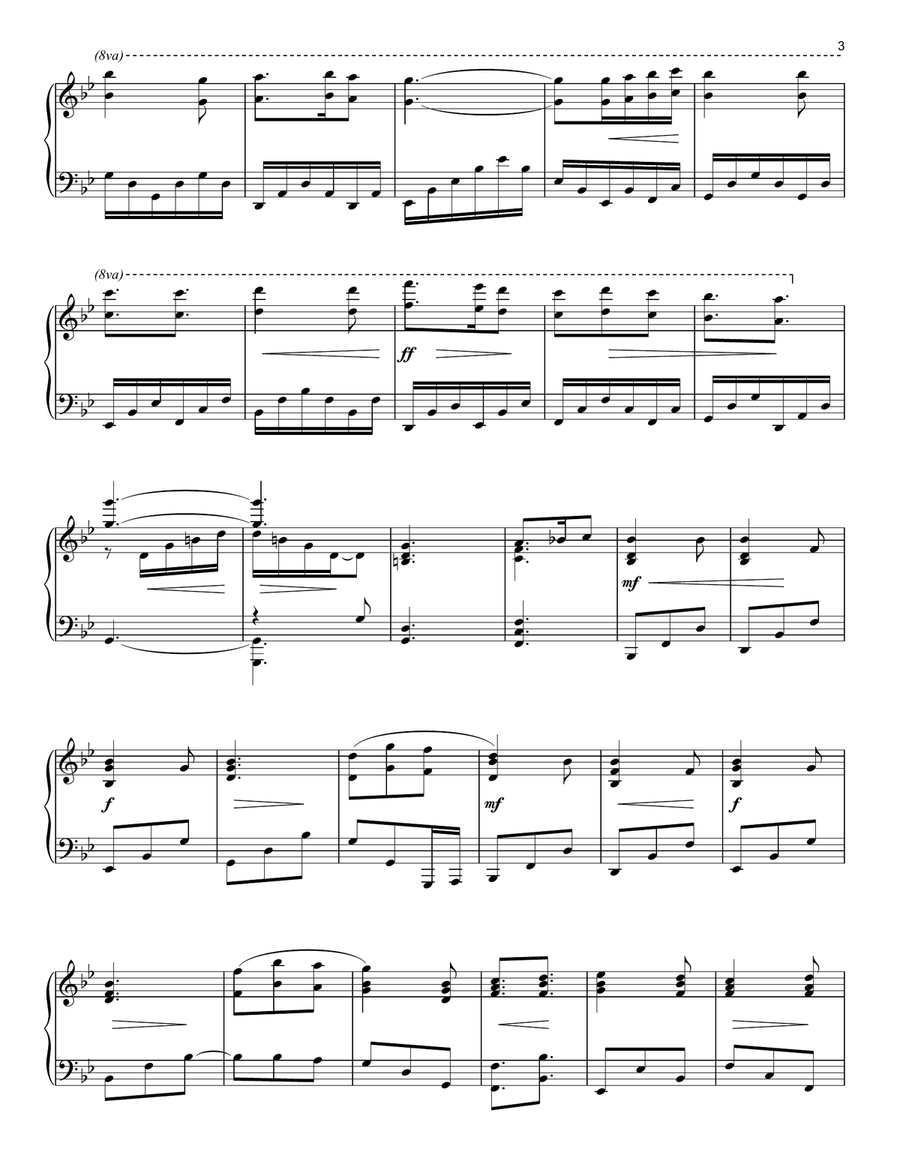 We Three Kings Of Orient Are Piano Solo scores gallery preview page 3