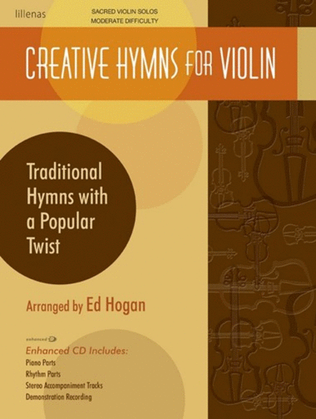 Book cover for Creative Hymns for Violin