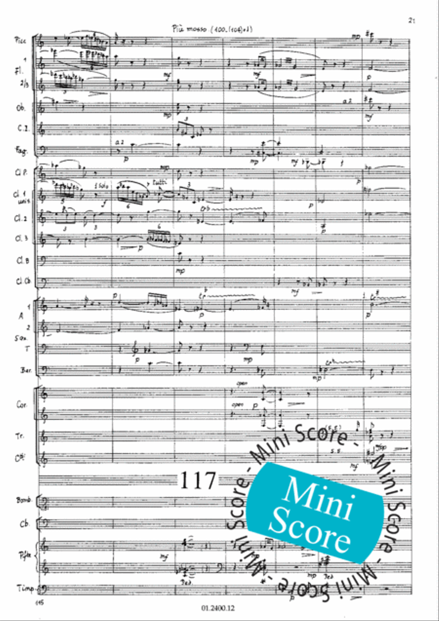 Aratoro I Aratoro I Concert Band scores gallery preview page 25