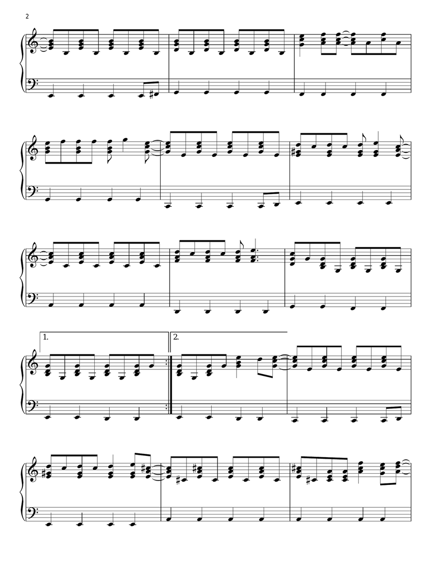 Still The Same Still The Same Piano Solo scores gallery preview page 2
