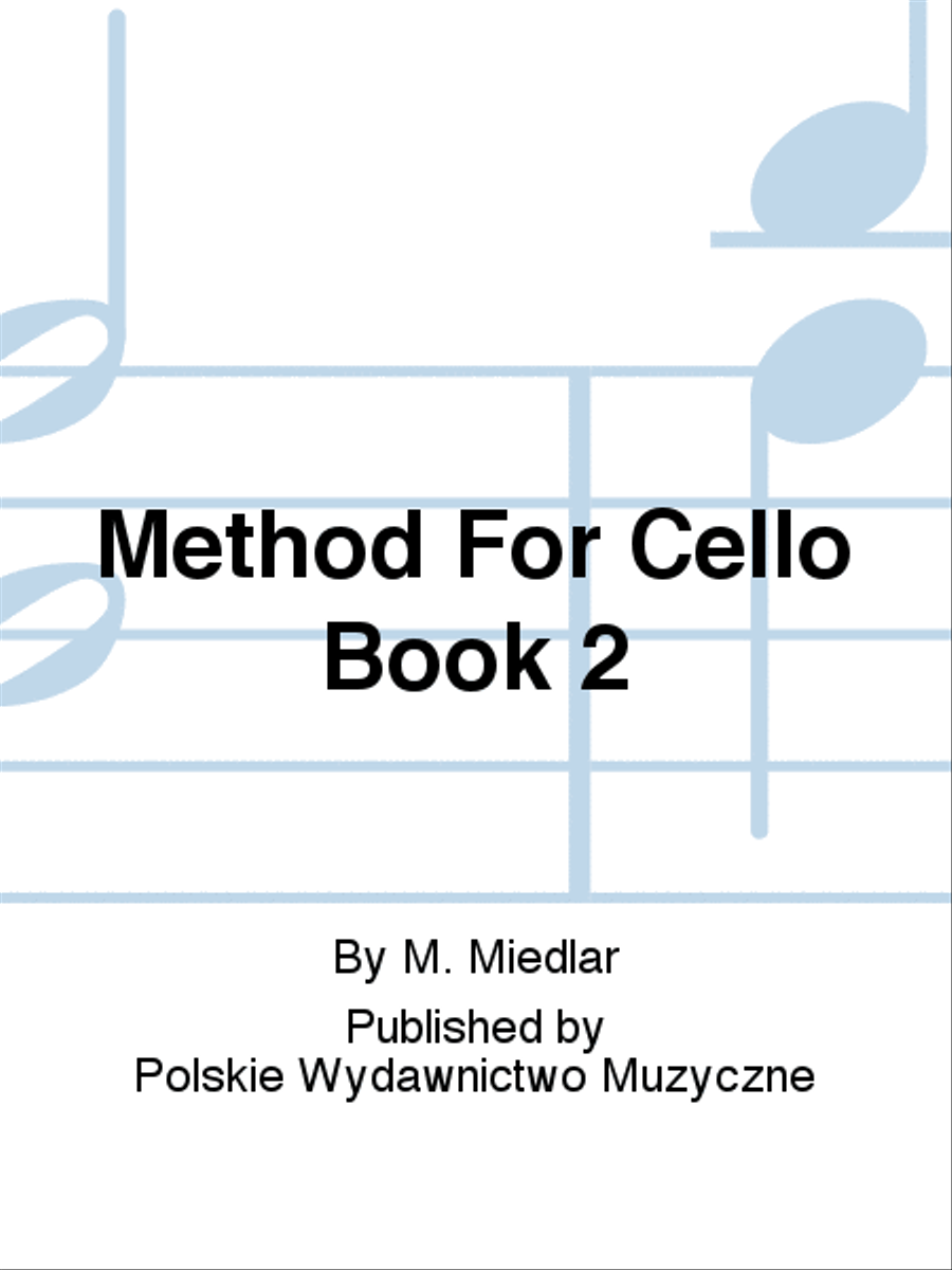Method For Cello Book 2 Cello scores gallery preview page 1