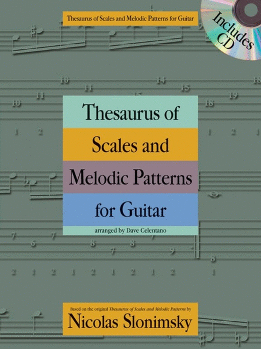 Thesaurus Scales & Melodic Patterns Guitar Book/CD