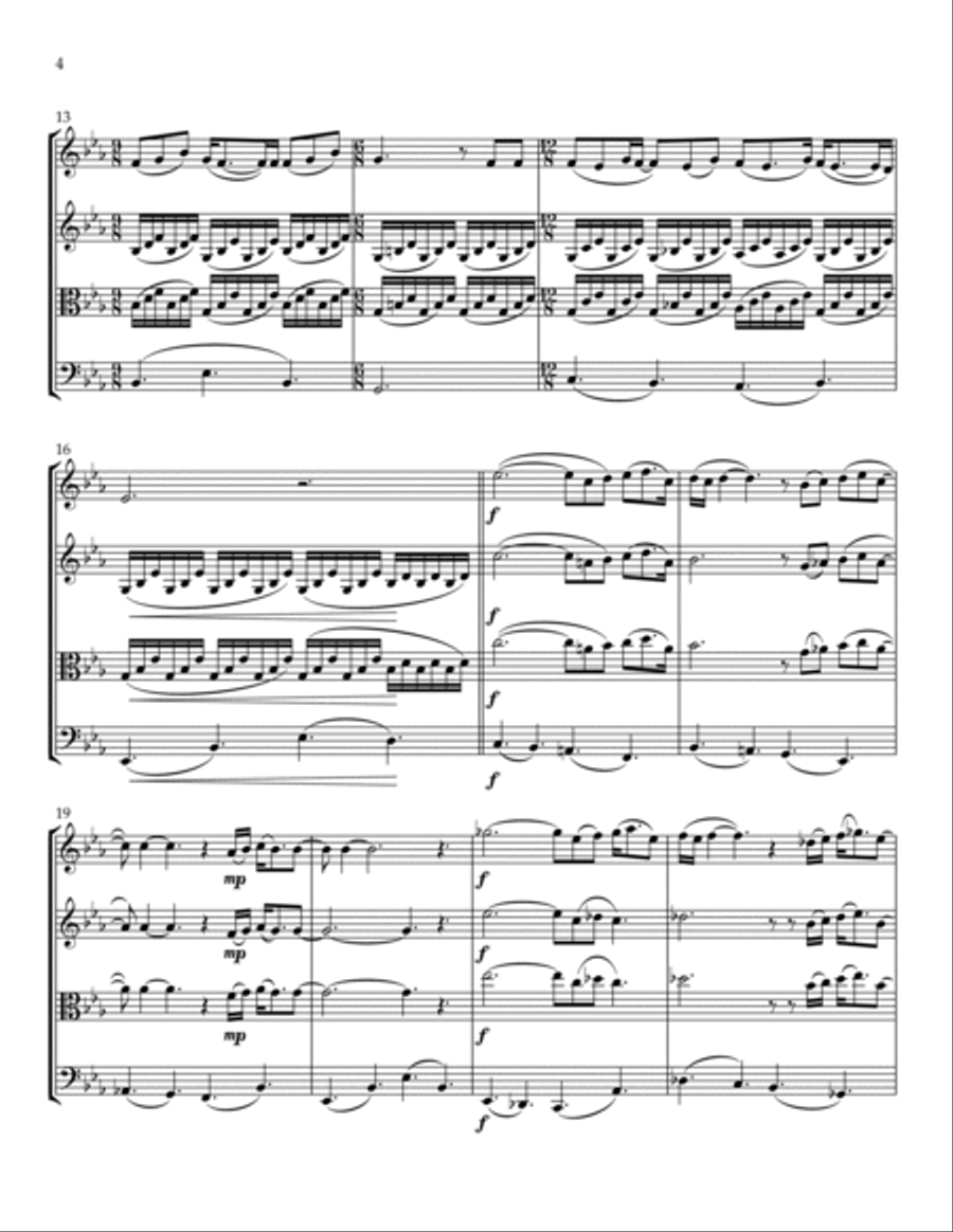 She's Always A Woman She's Always A Woman String Trio scores gallery preview page 5