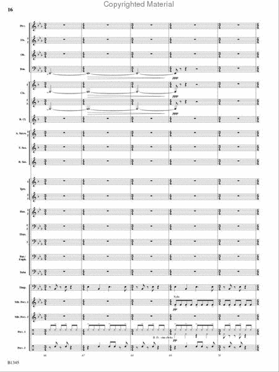 Fanfare and Jubilation Concert Band scores gallery preview page 15