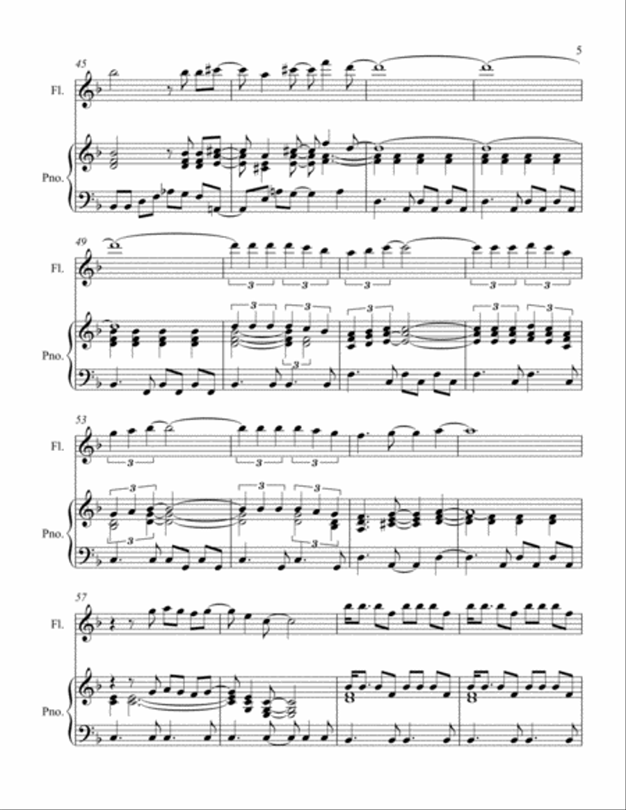 A Hazy Shade Of Winter Flute Solo scores gallery preview page 5