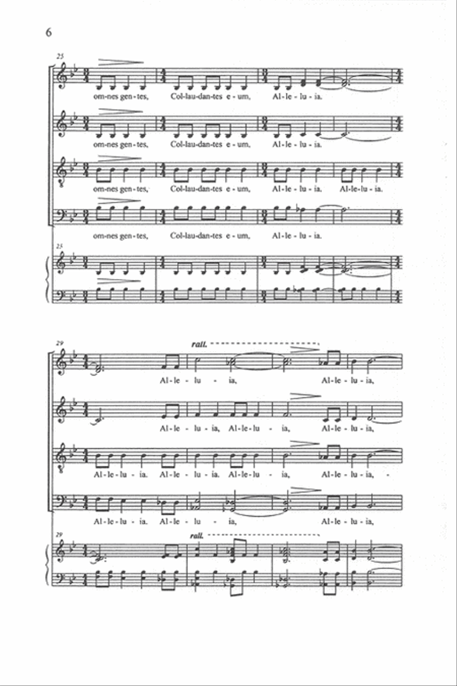 Plaudite Divisi scores gallery preview page 5