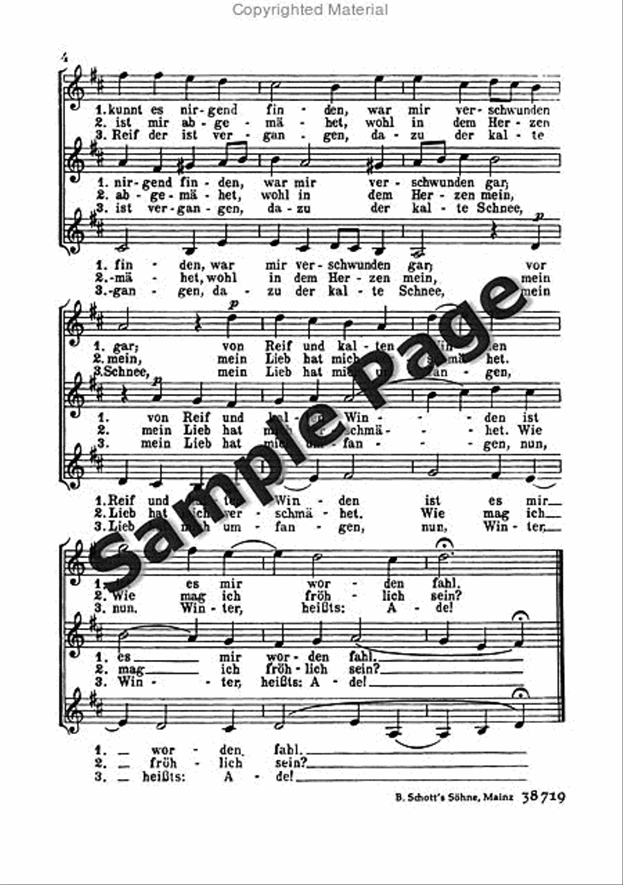 Morgenstern Women's Choir scores gallery preview page 5