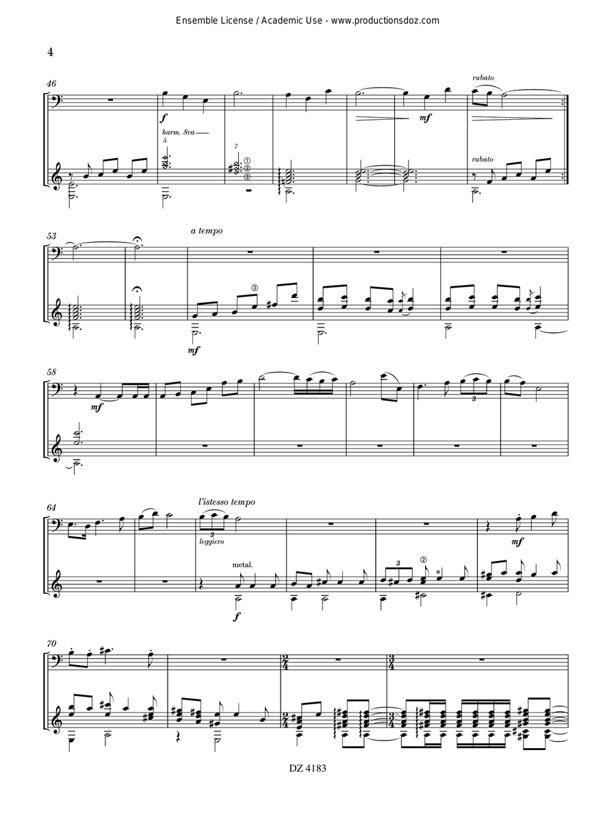 Combinasaon Bassoon - Digital Sheet Music page 4