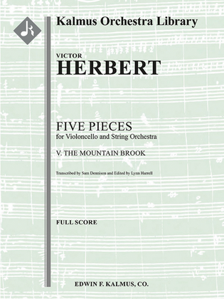 Five Pieces for Cello and Orchestra: V. The Mountain Brook
