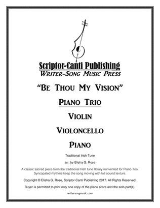 Be Thou My Vision Piano Trio