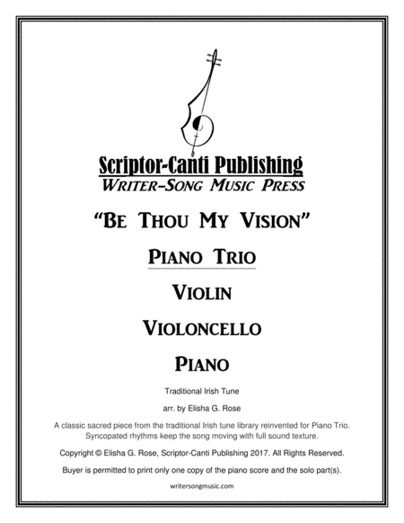 Be Thou My Vision Piano Trio image number null