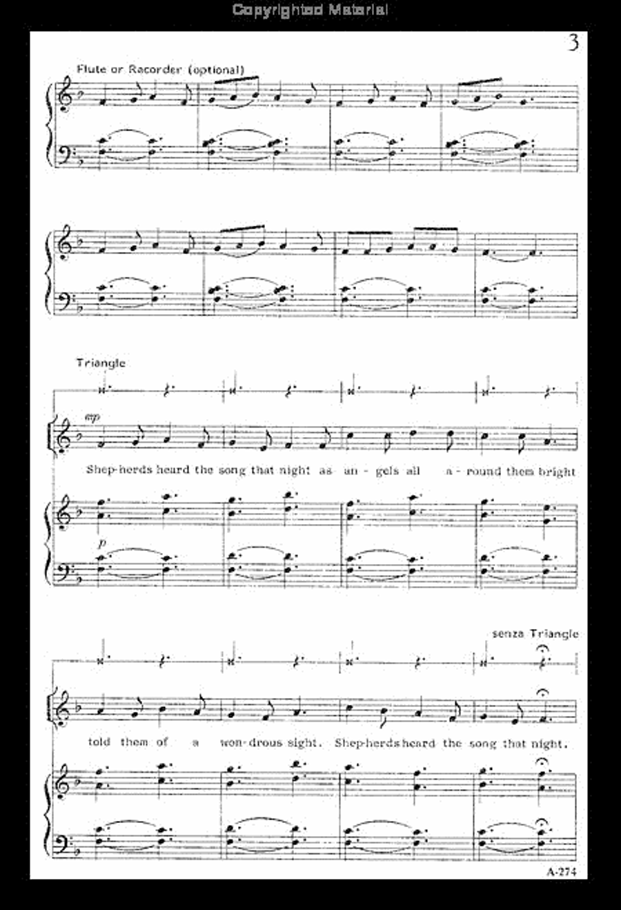 Christ Was Born on Christmas Day (Two-part) 2-Part scores gallery preview page 3