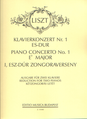 Book cover for Klavierkonzert Nr. 1 Es-Dur, R. 455