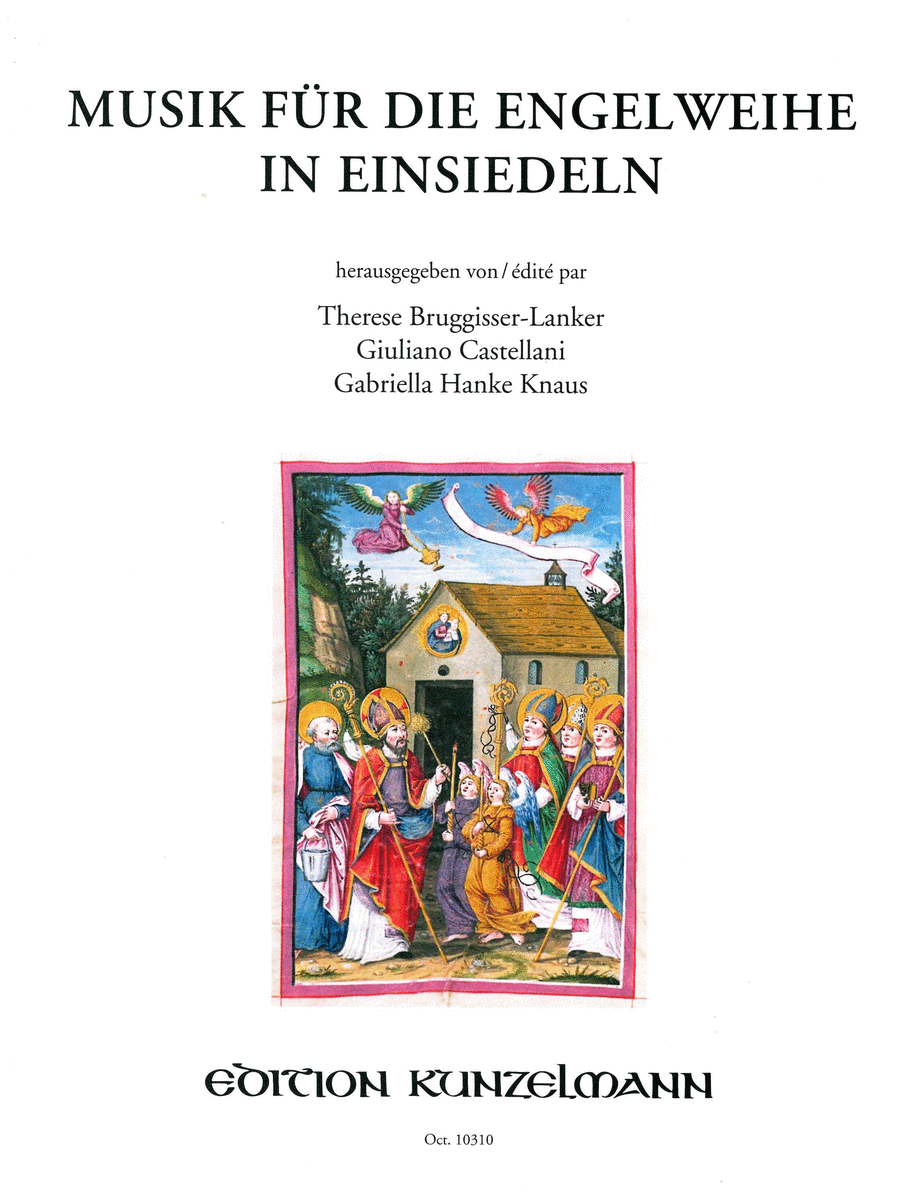 Music for the Angel consecration in Einsiedeln SSAATTBB scores gallery preview page 1