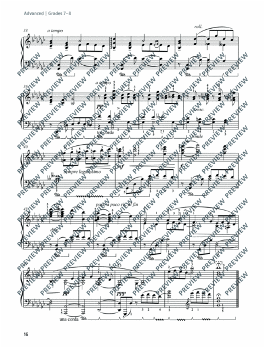 Women Composers Piano Solo scores gallery preview page 17