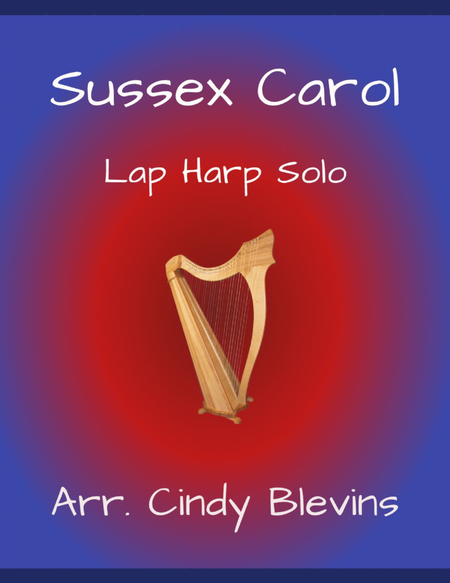 Sussex Carol, for Lap Harp Solo image number null