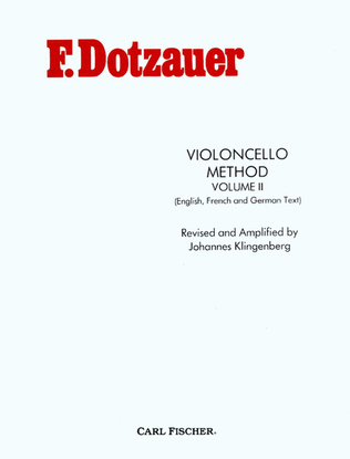 Book cover for Violoncello Method