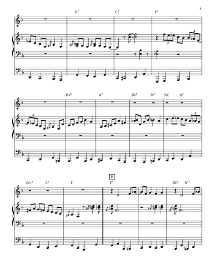 the preacher Jazz Ensemble scores gallery preview page 4