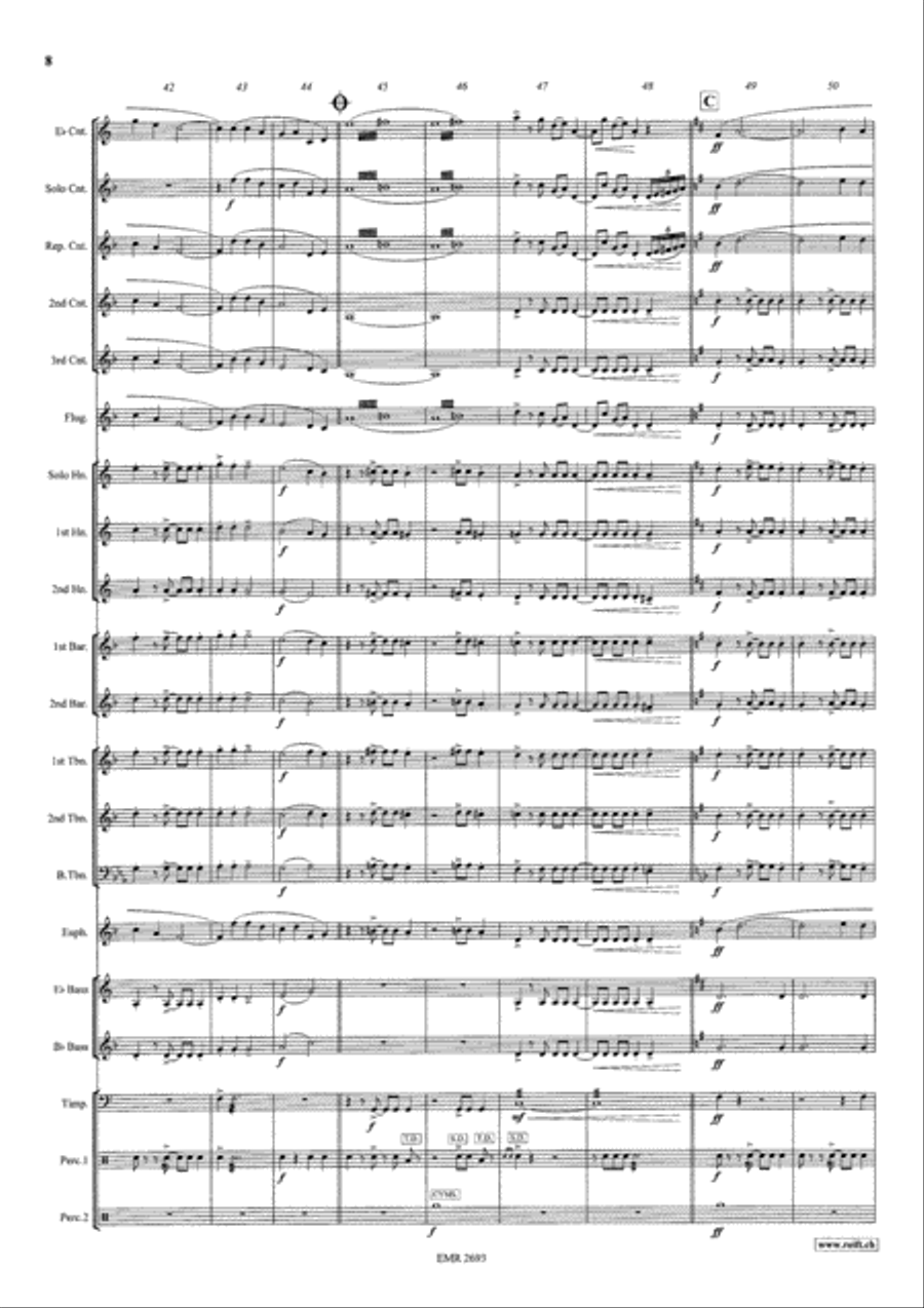 The Magnificent Seven Brass Band scores gallery preview page 9