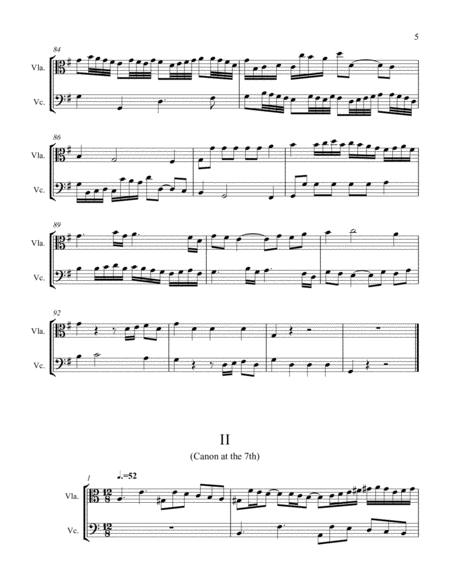 15 Canons for Viola and Cello image number null