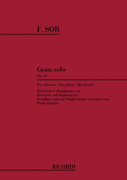 Gran Solo Op. 14