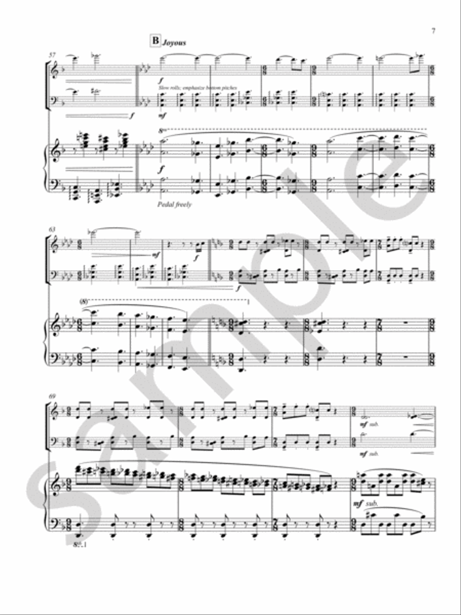 Jubilation Jubilation Piano Trio scores gallery preview page 7