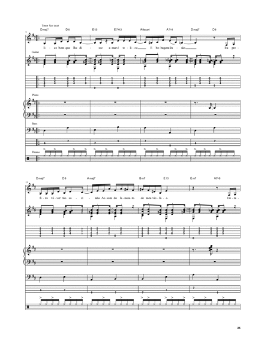 Doralice Saxophone scores gallery preview page 2