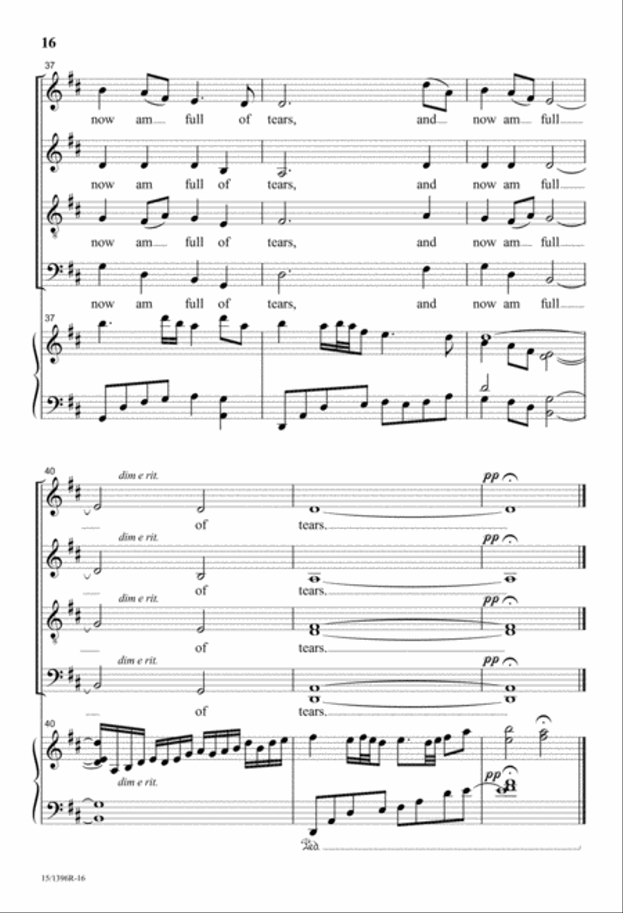 Three Irish Folk Songs Divisi scores gallery preview page 16