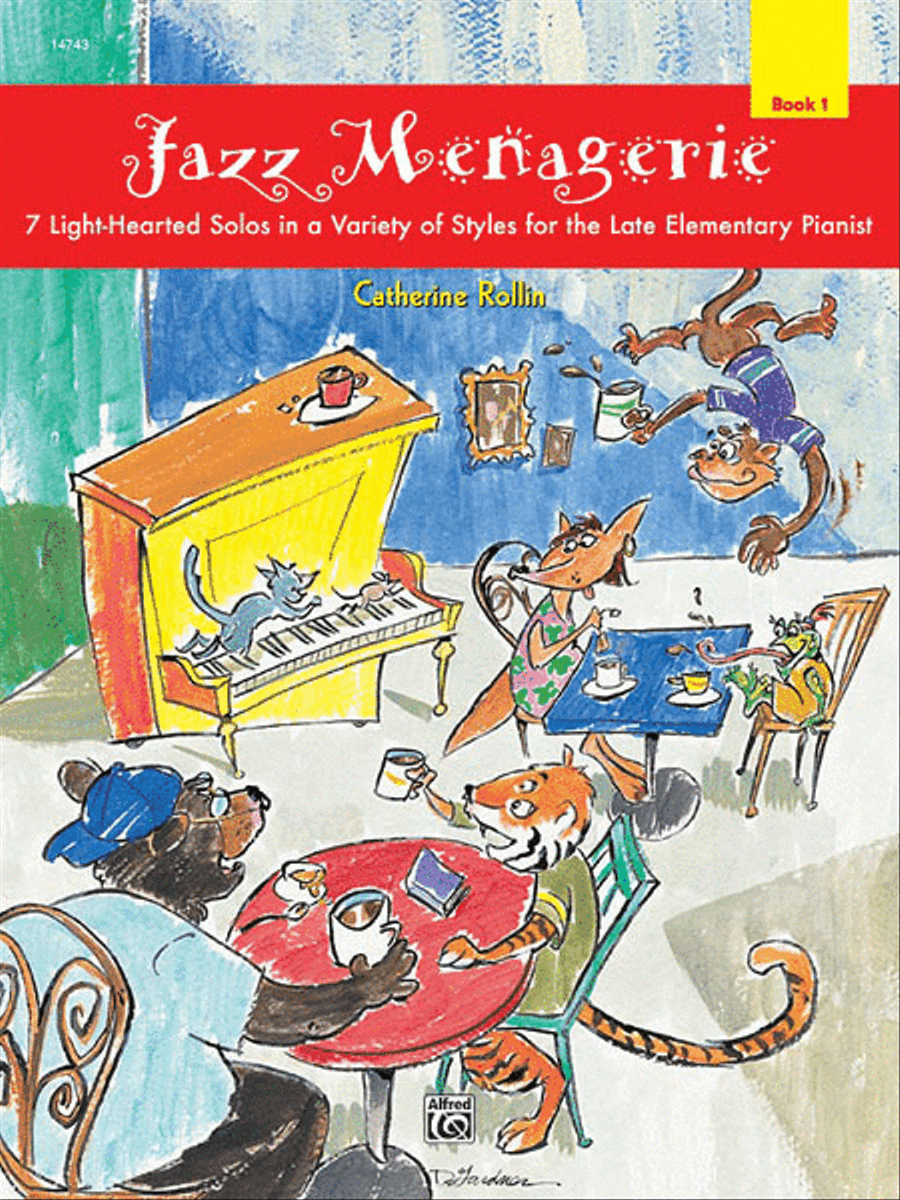 Jazz Menagerie, Book 1 Jazz Menagerie, Book 1 Easy Piano scores gallery preview page 1