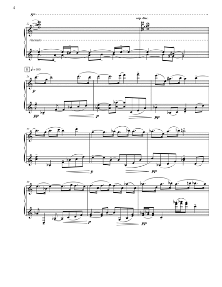 Giuseppe D'angelo: CADENZA (ES-22-045) Piano Solo - Digital Sheet Music