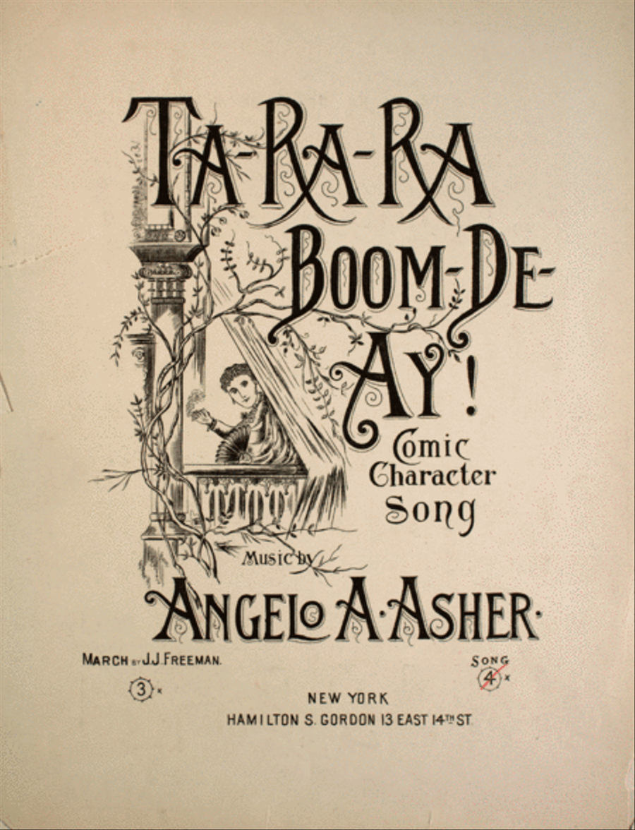 Ta-Ra-Ra Boom-De-Ay! Comic Character Song Voice scores gallery preview page 1